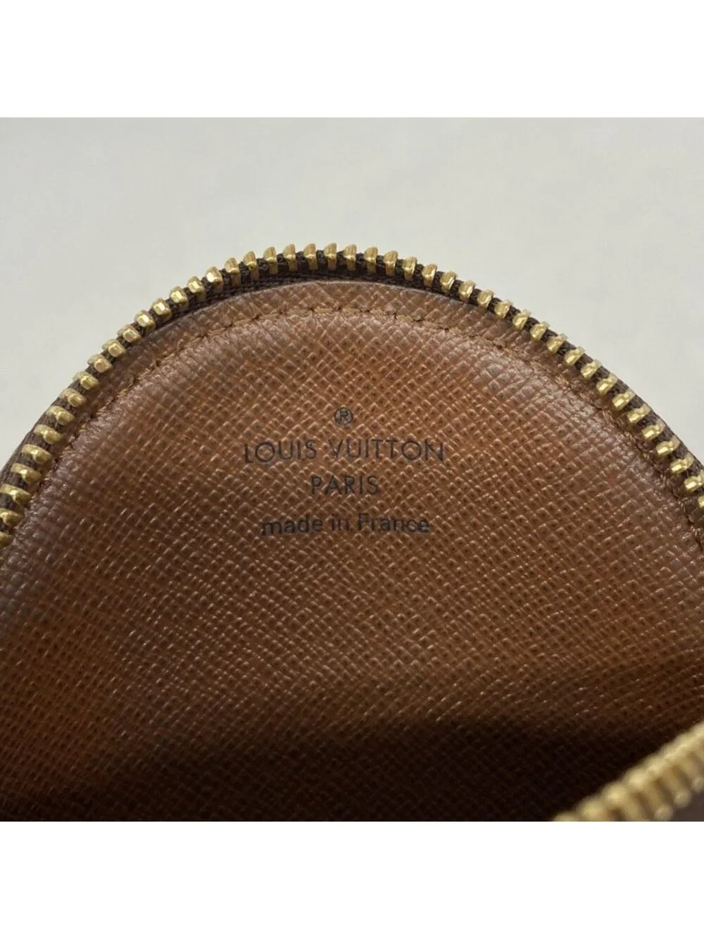 Louis Vuitton Coin Case Monogram Porto Moneron Brown